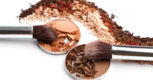 Crushed eyeshadows and make up brushes 2023 11 27 05 36 00 utc