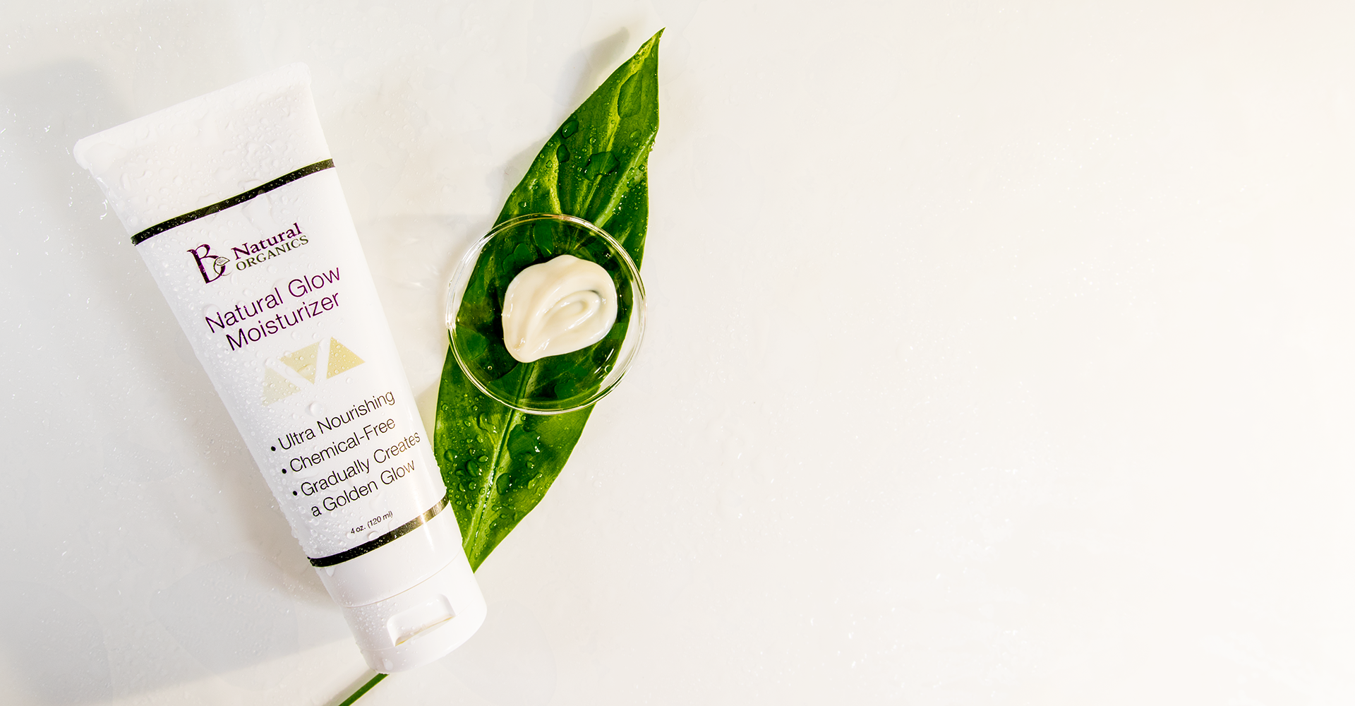natural glow banner