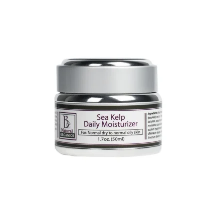 Be Natural Organics Sea Kelp Daily Moisturizer, organic hydrating face cream