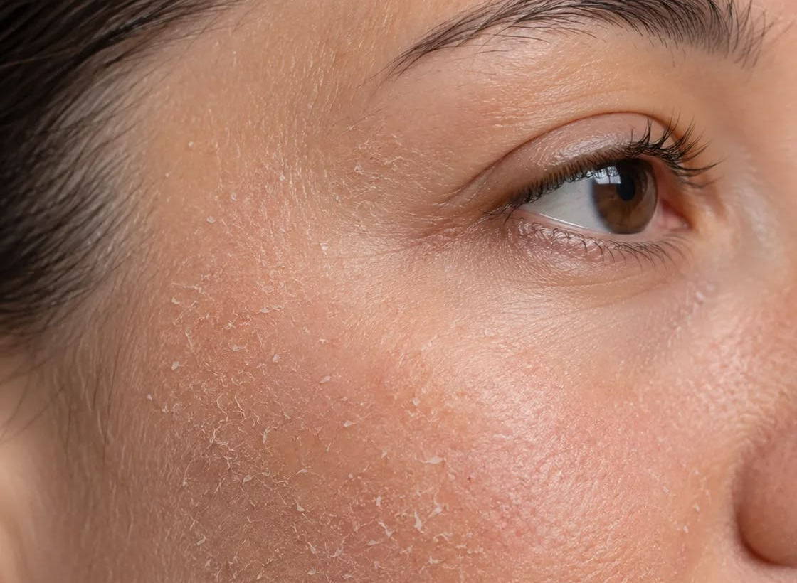 Dry skin